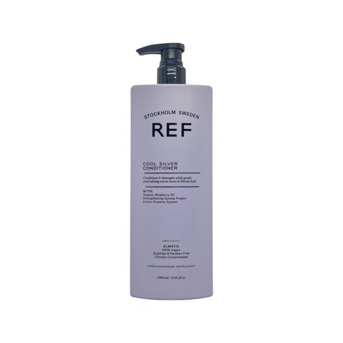 Ref Cool Silver Conditioner 1000ml Conditioner with natural extracts and violet pigments specially selected to protect, strengthen and neutralise unwanted yellow tones