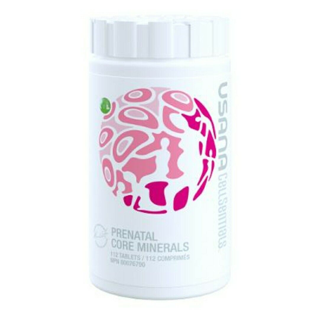 3 bottles USANA Prenatal Core Minerals Healthy Pregnancy for moms NEW SEALED