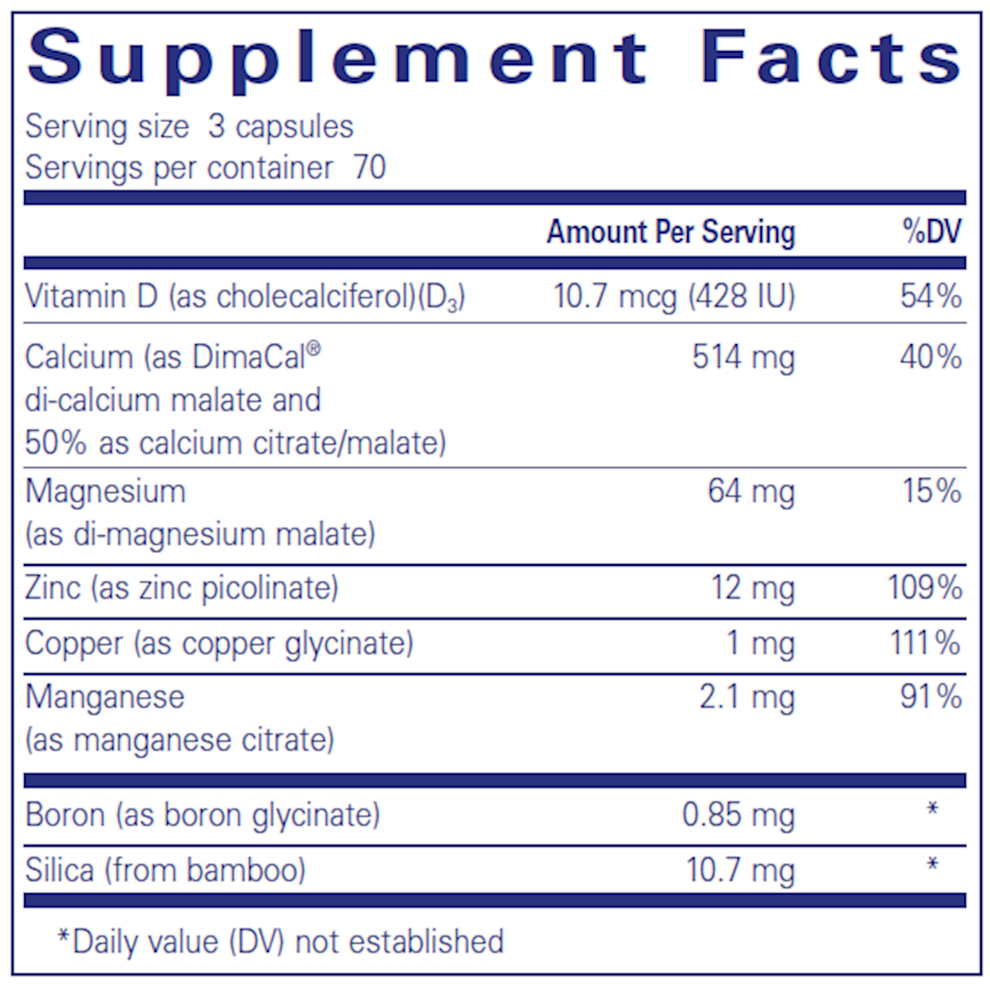 Pure Encapsulations OsteoBalance