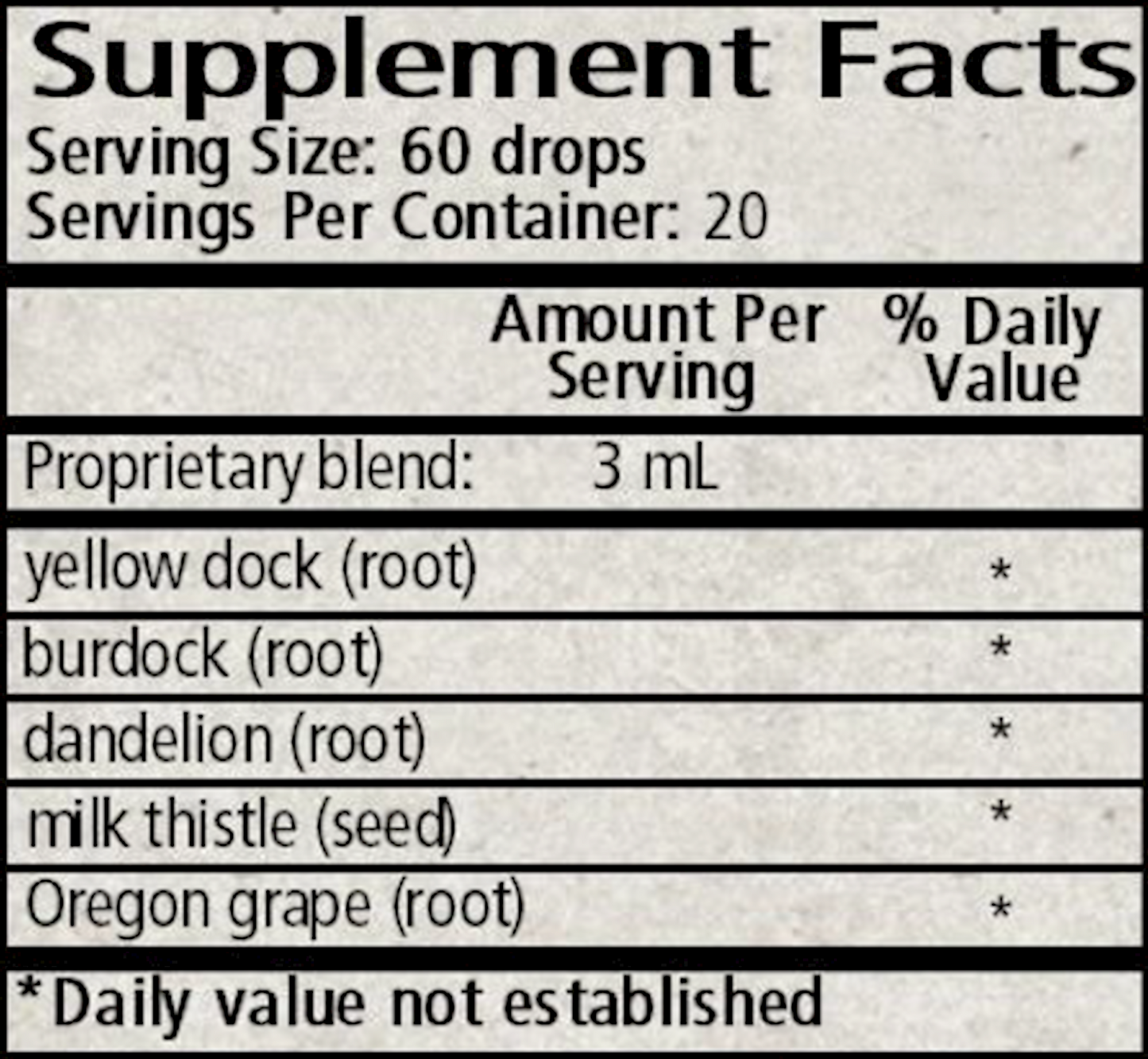 Wise Woman Herbals Hepaglycerite