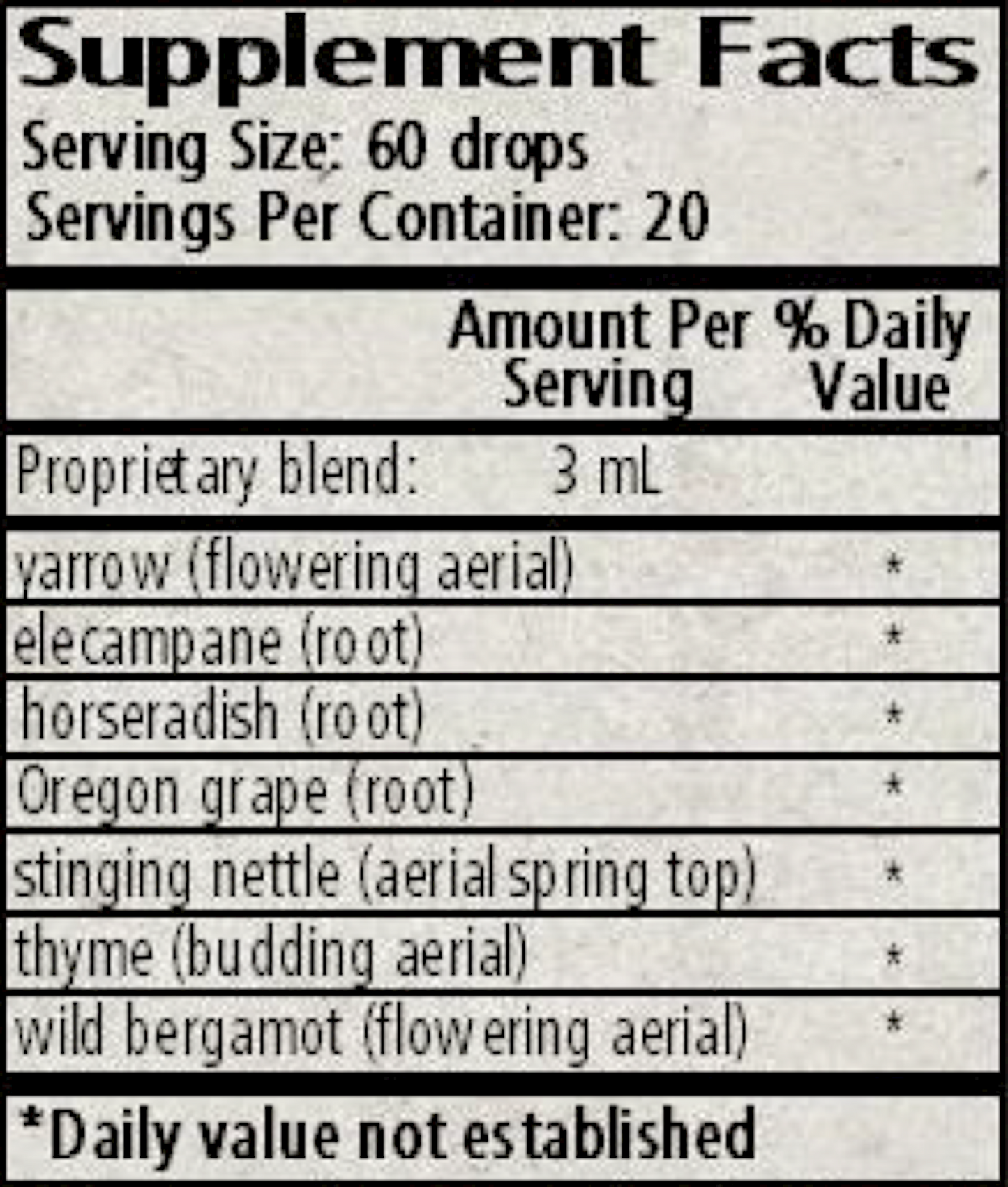 Wise Woman Herbals Upper Respiratory Support