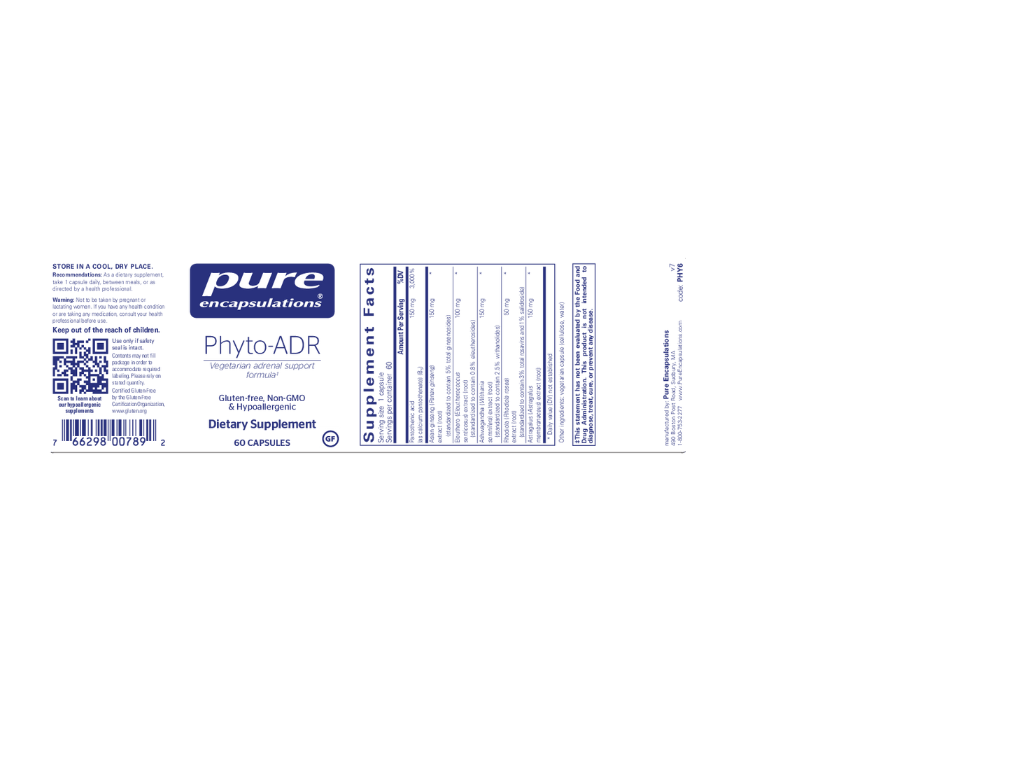 Pure Encapsulations Phyto-ADR