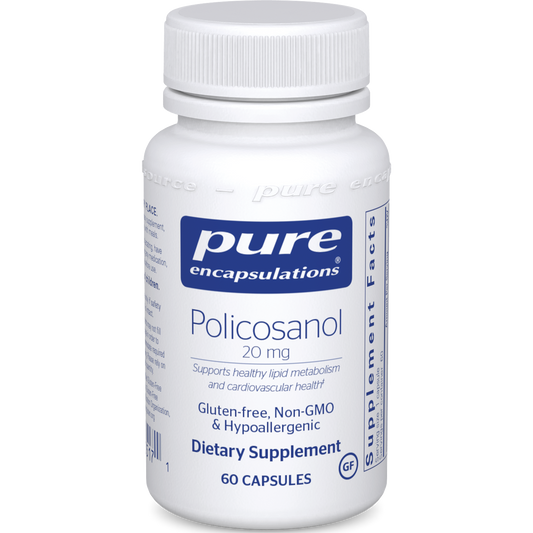 Pure Encapsulations Policosanol 20 mg