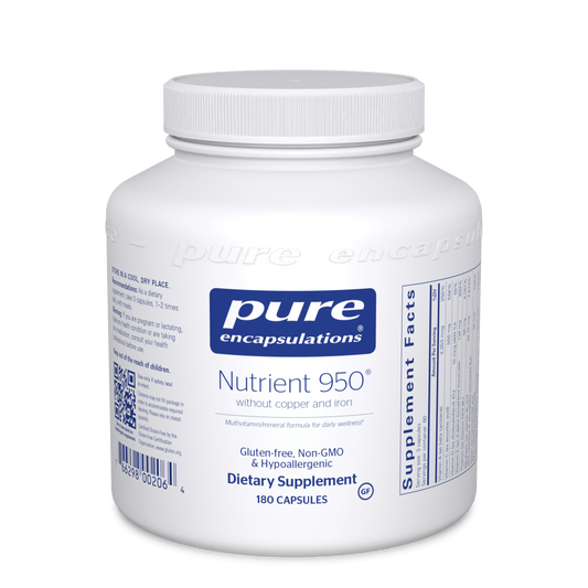 Pure Encapsulations Nutrient 950 w/o Cu & Fe