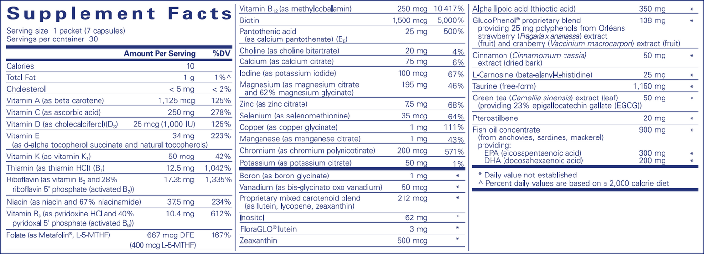 Pure Encapsulations PureLean Pure Pack 30 pkts