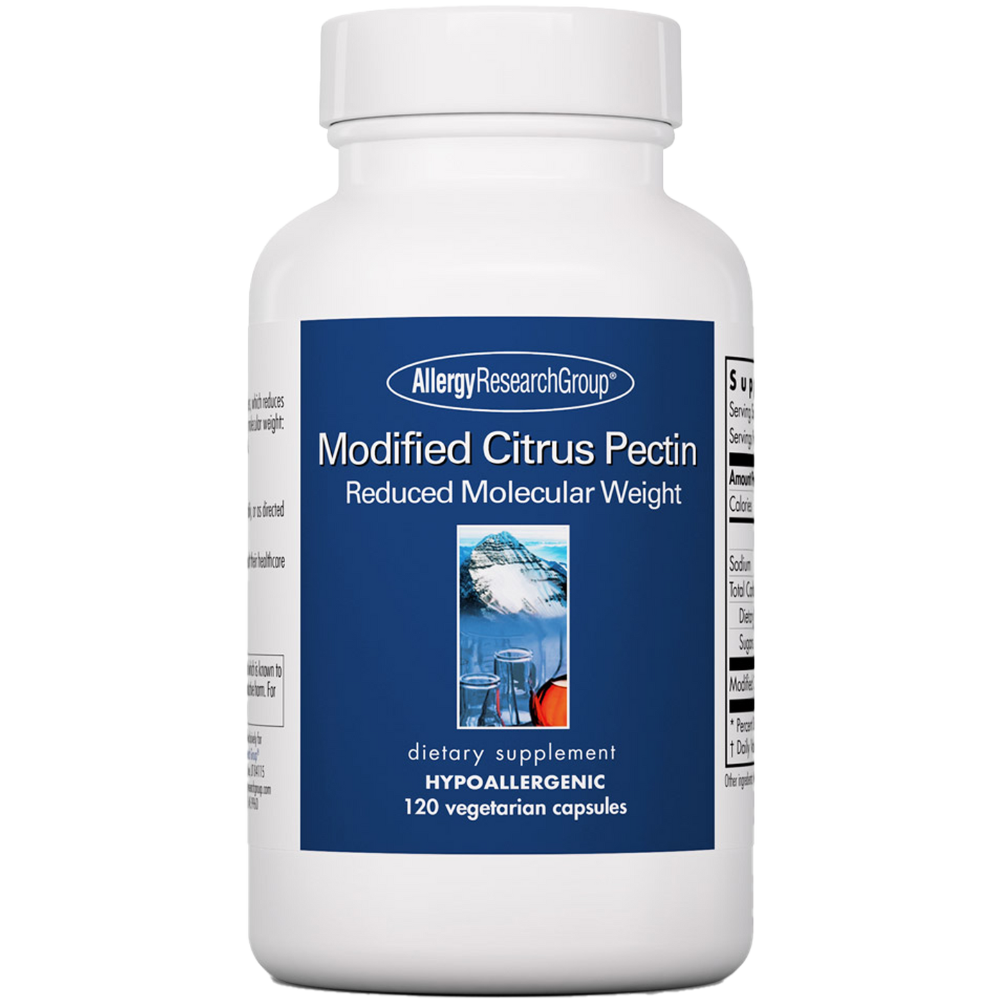 Allergy Research Group Modified Citrus Pectin 120 vcaps