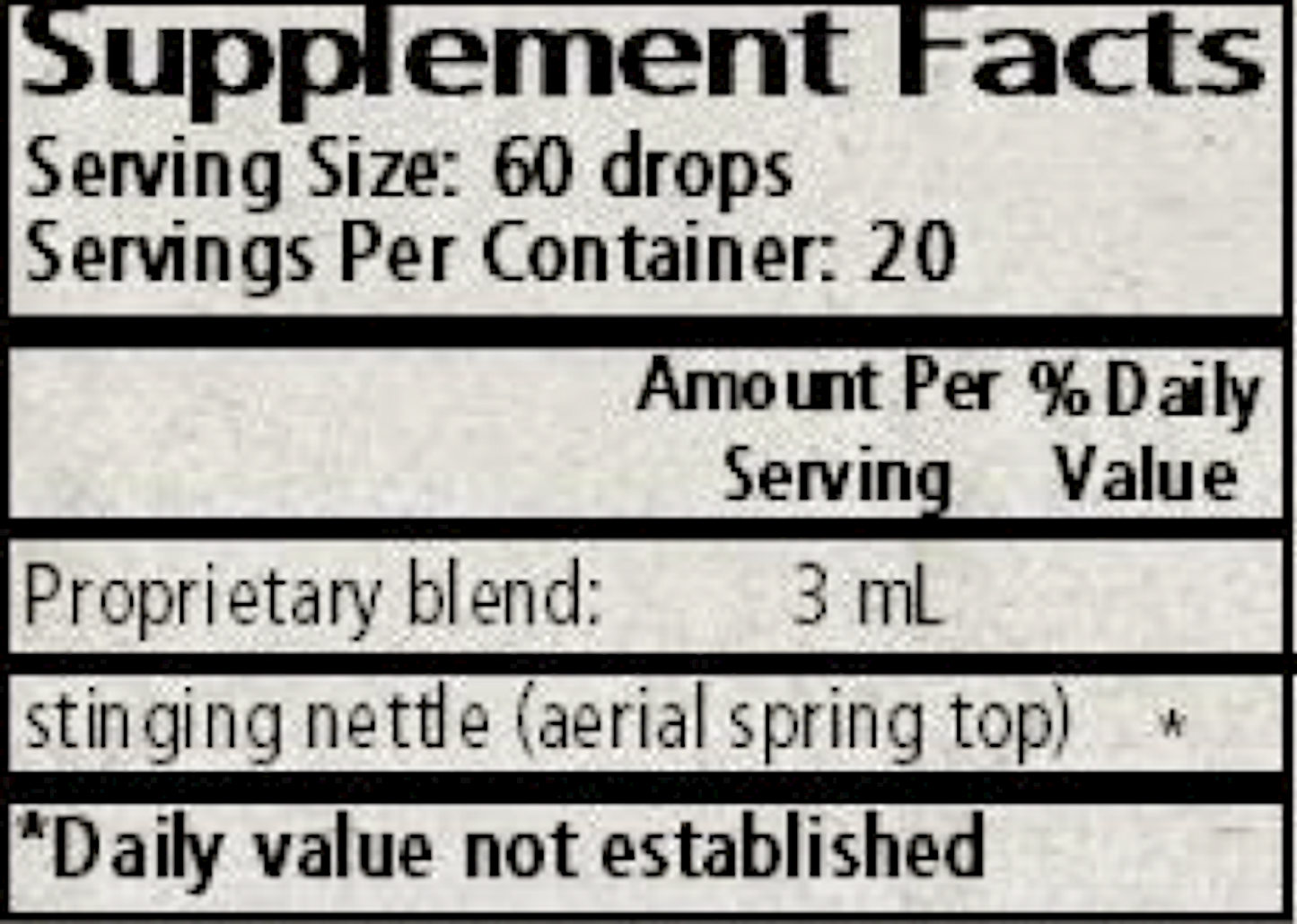 Wise Woman Herbals Uritca aerial/stinging nettle