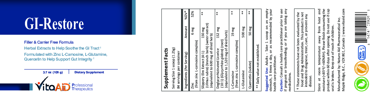 Vita Aid GI-Restore 3.7 oz