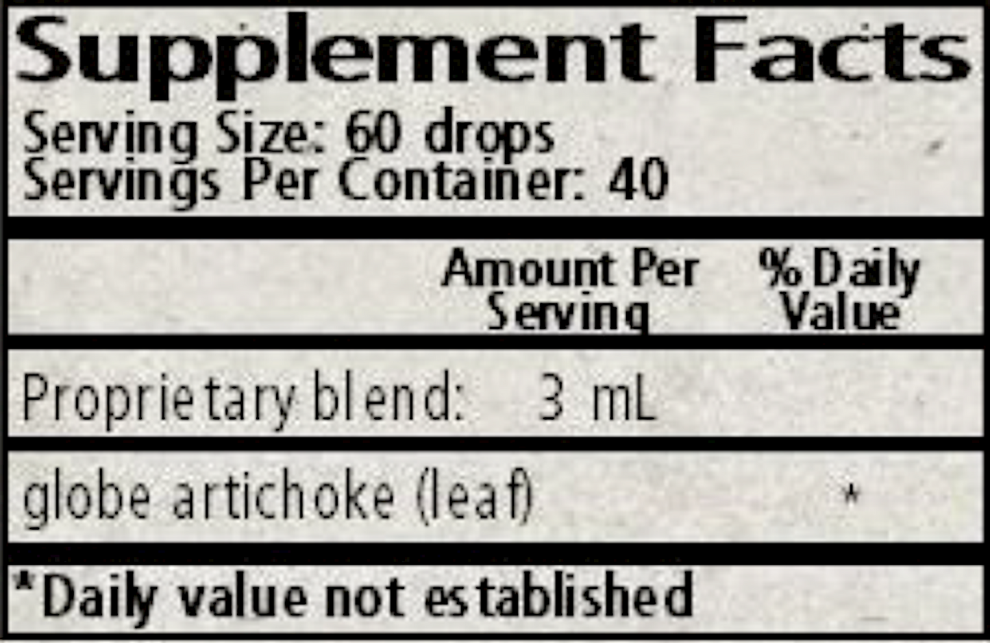 Wise Woman Herbals Cynara/globe artichoke 4 oz