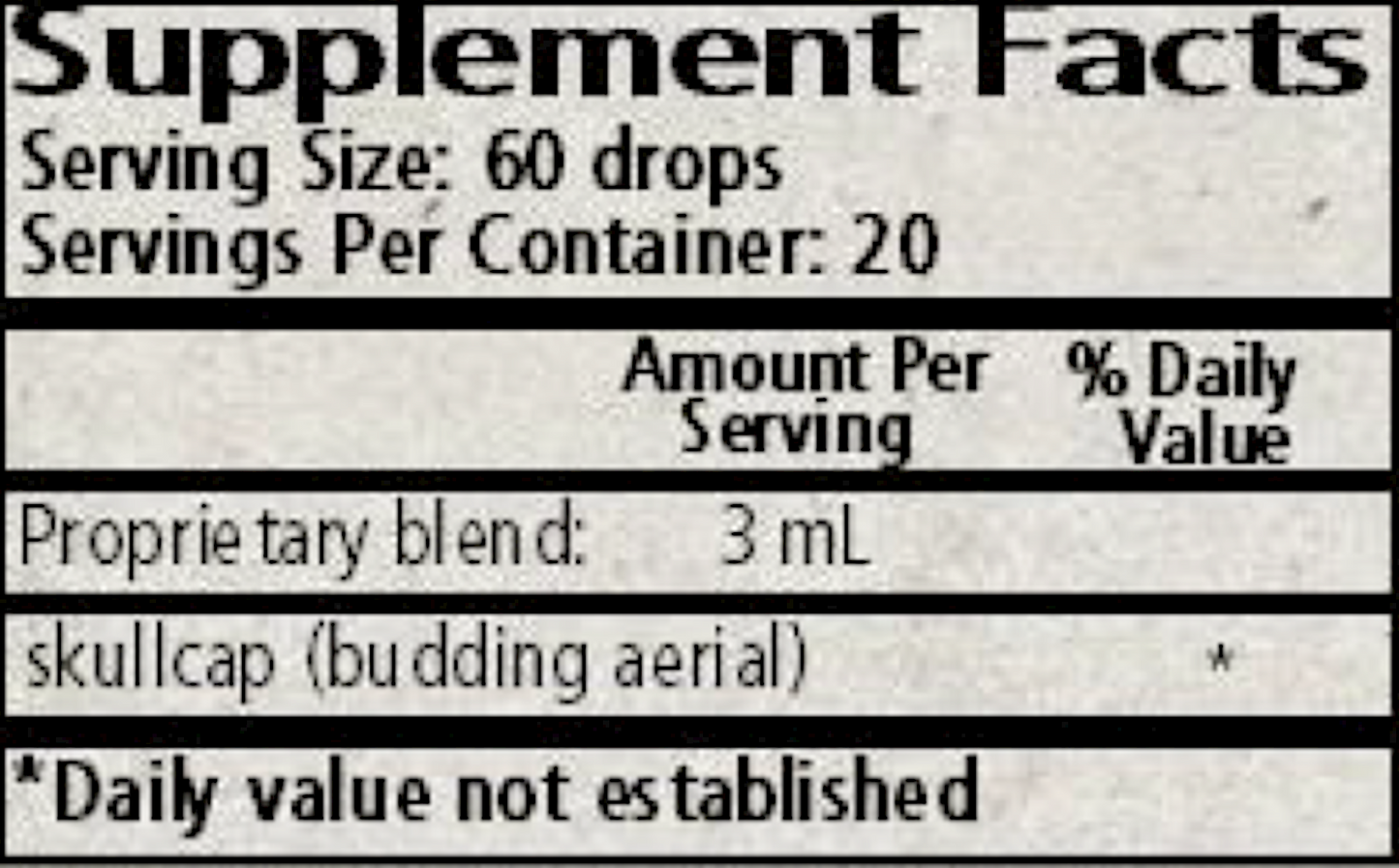 Wise Woman Herbals Scutellaria/skullcap